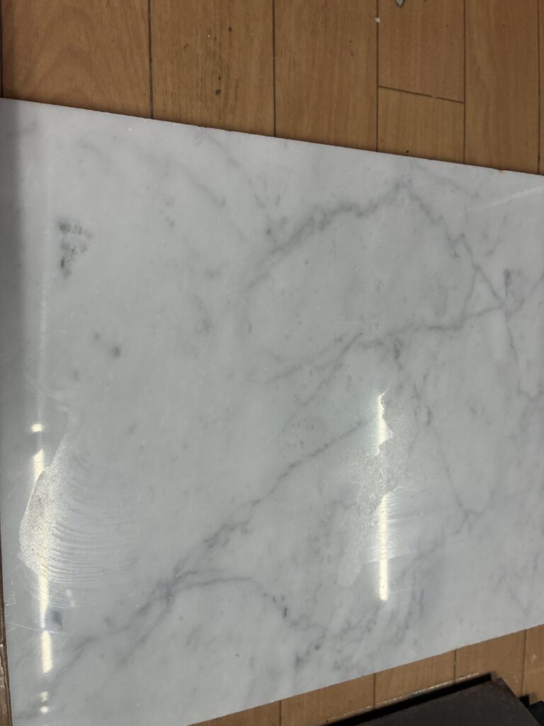 石材研磨 施工後の大理石